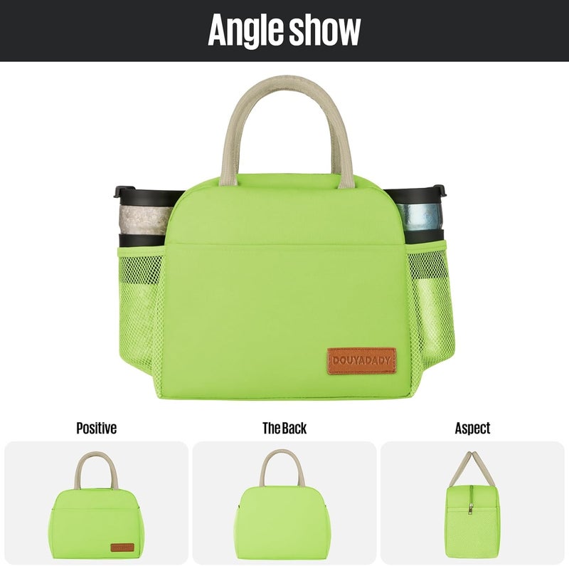 douyadady Lunch Bag Women/Men Lunch Box Women/Men (green) - Image 5